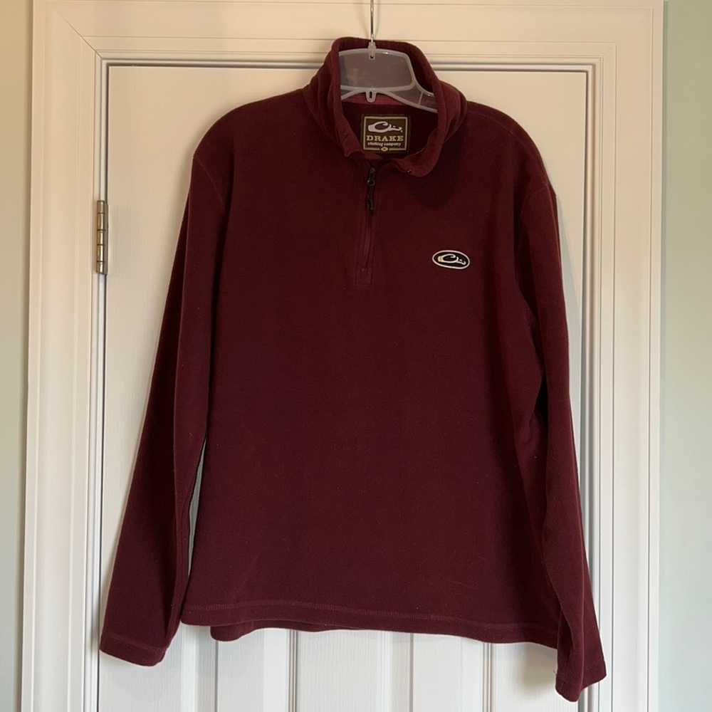 Drake fleece 1/4 zip pullover